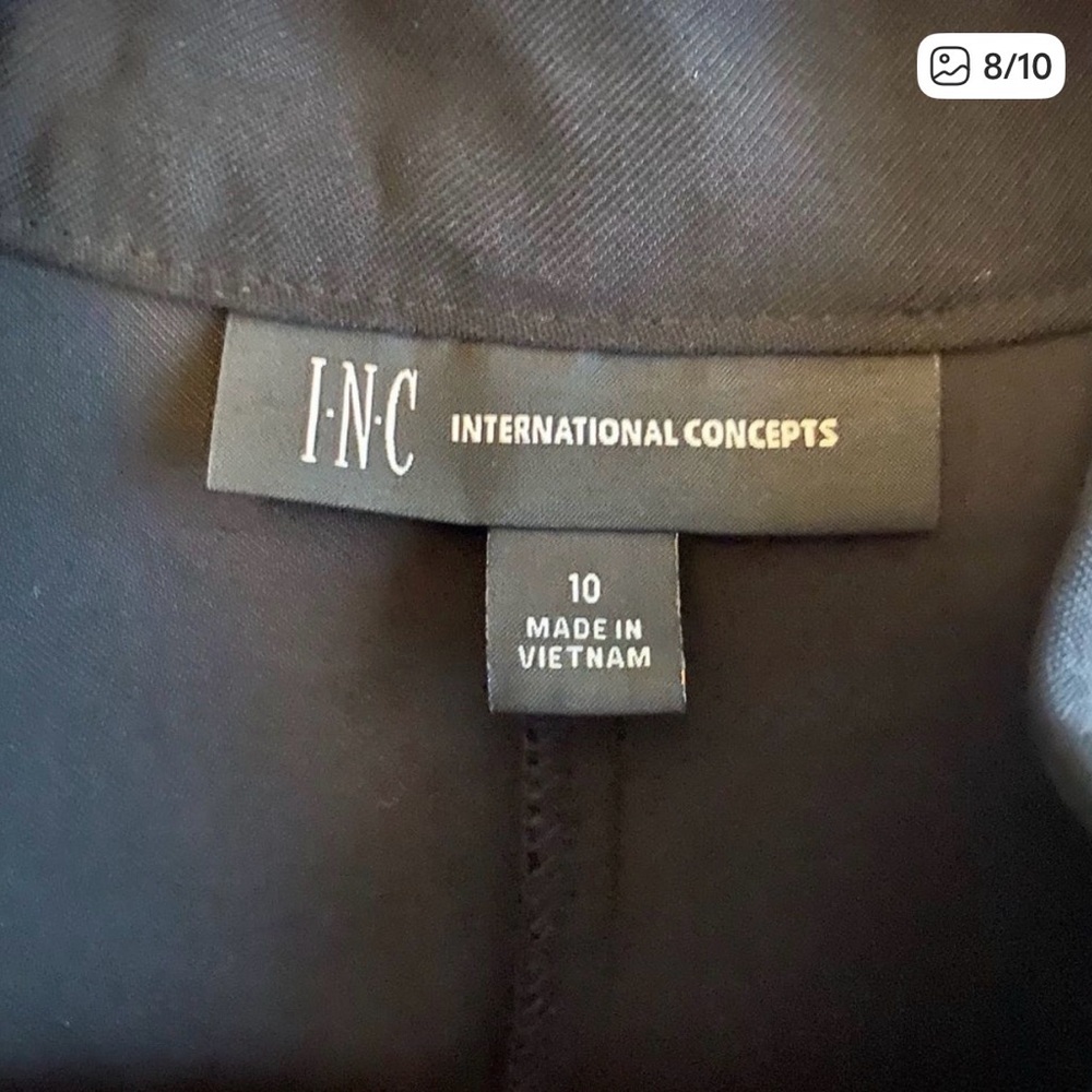 INC Black Jumpsuit Women's - Picture 8 of 11